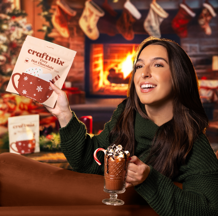 Craftmix - Cozy Hot Chocolate & Cocktail Mixer - Single Packets