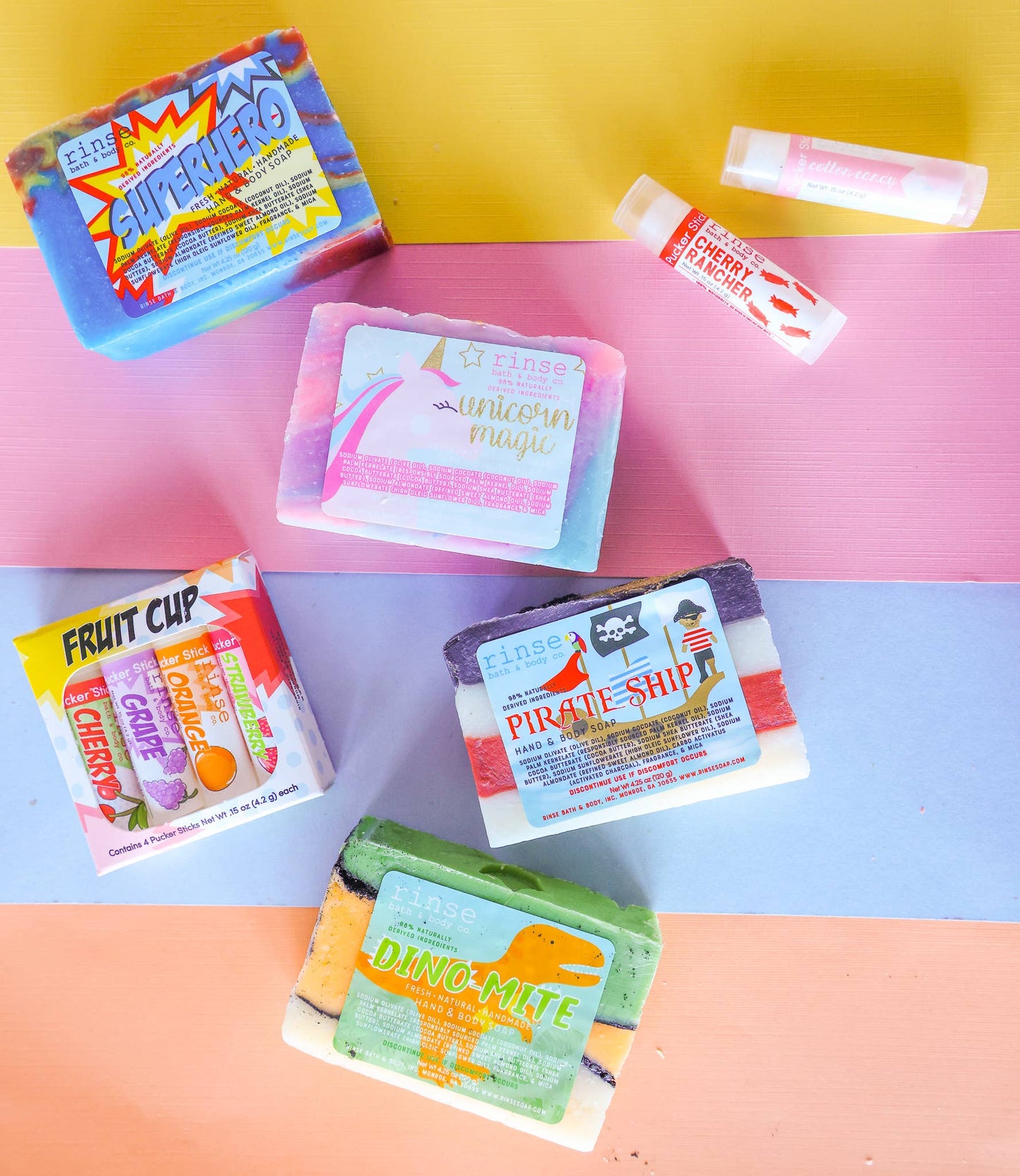 Rinse Bath Body Inc - Pucker Stick - Cherry Rancher