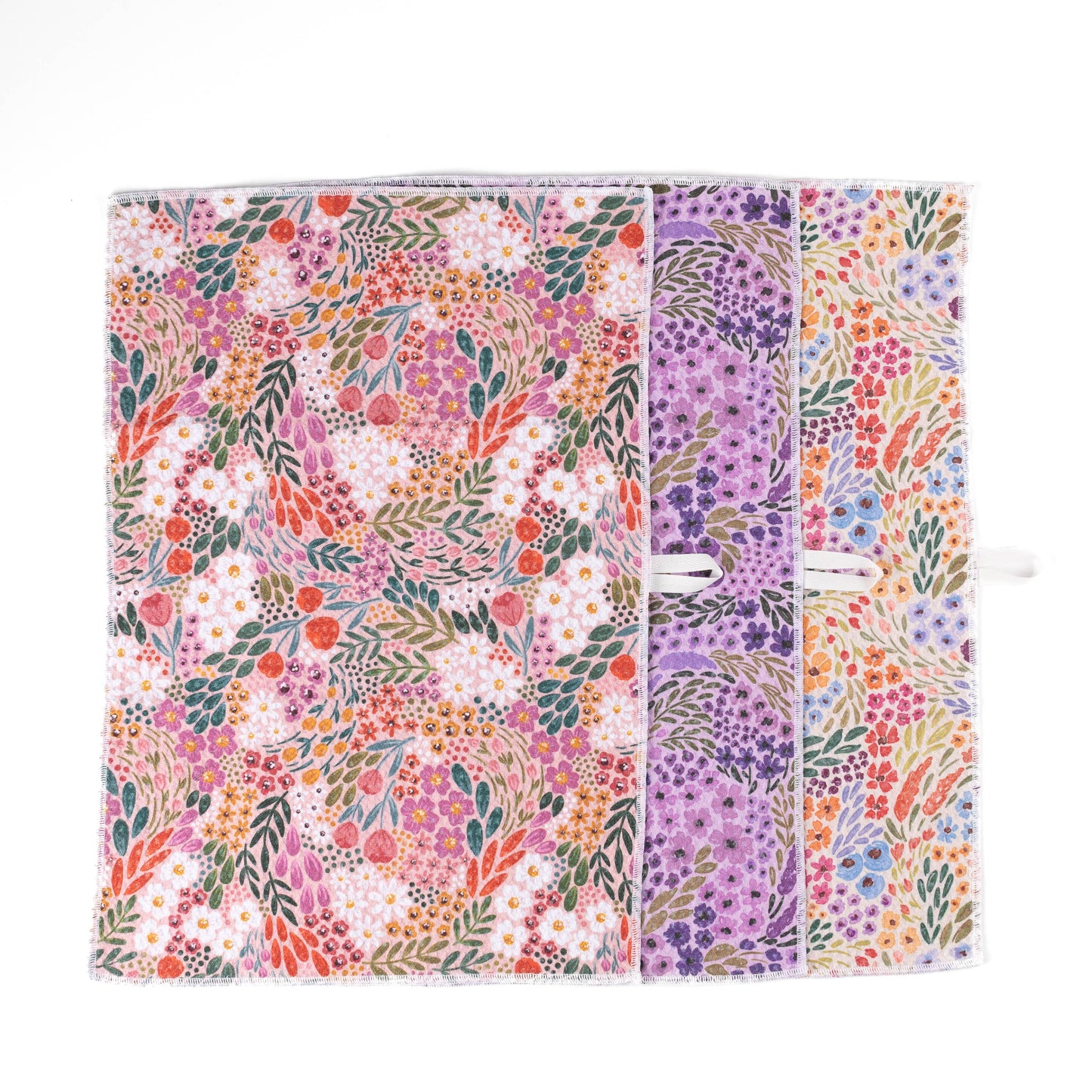 Elyse Breanne Design - Pack of 3 Microfiber Kitchen Towels - Summer Tones