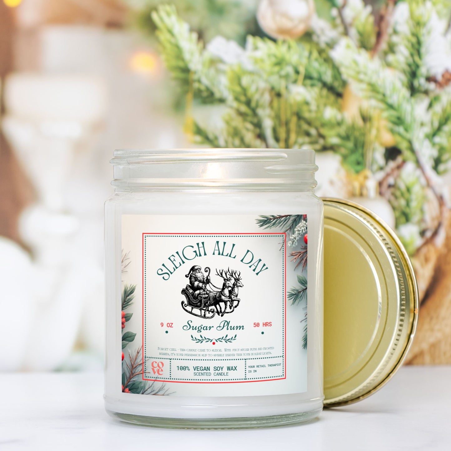 Sleigh All Day Candle - Sugar Plum