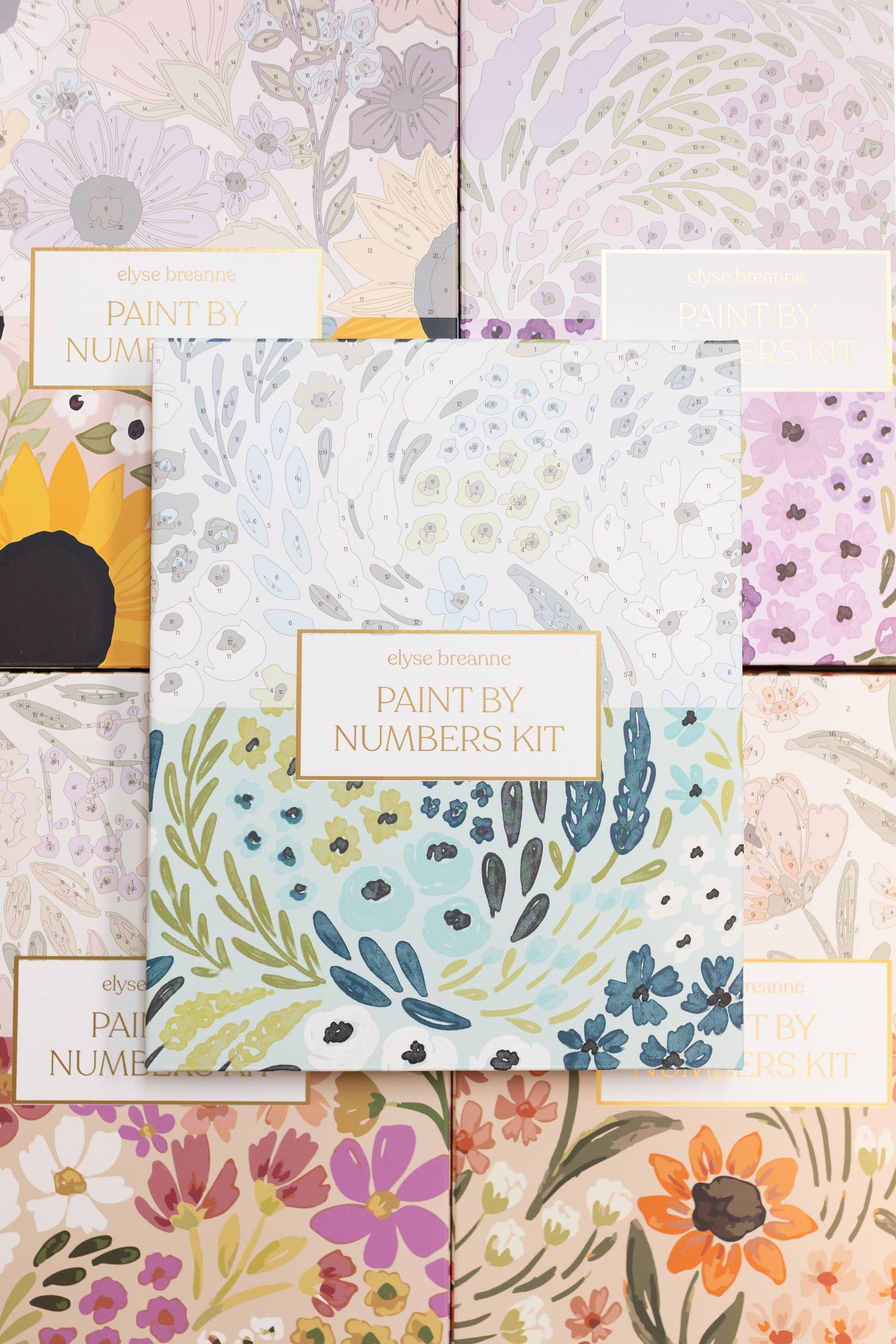 Elyse Breanne Design - Waterfall Floral Paint By Number Kit