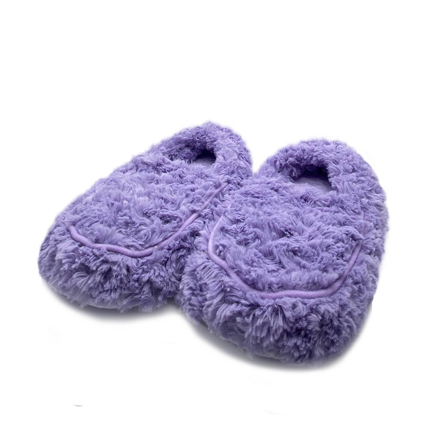 Warmies - Curly Purple Warmies Slippers