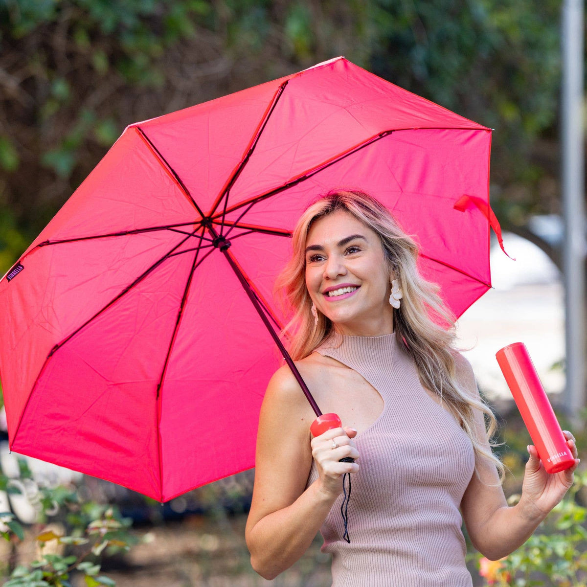 Vinrella - Pink Punch Bottle Umbrella