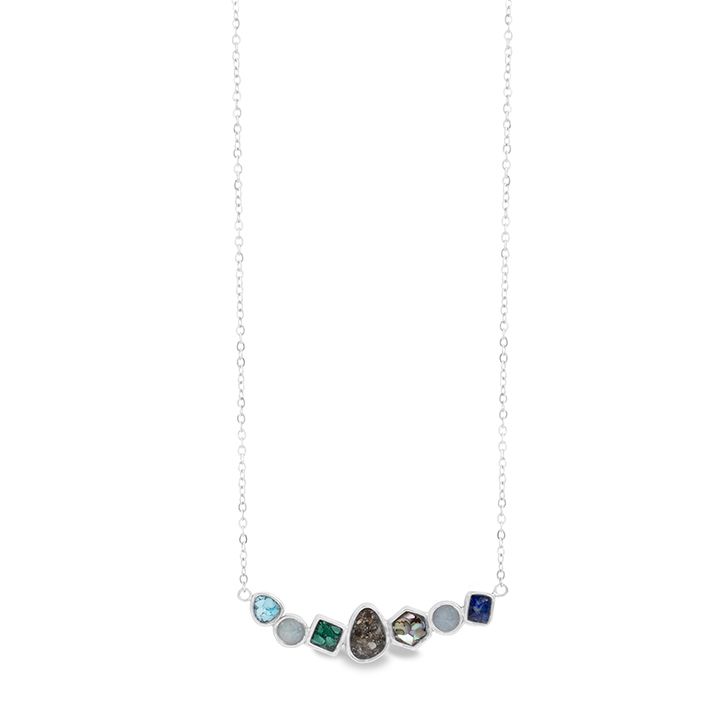 &earth - Earthbound Stationary Necklace - Silver