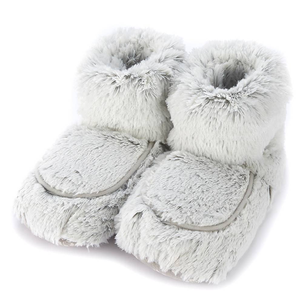 Warmies - Gray Marshmallow Boots Warmies