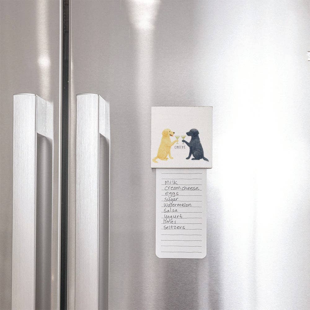 Rustic Marlin - My Two Pet Dog Friends Cheers Magnet