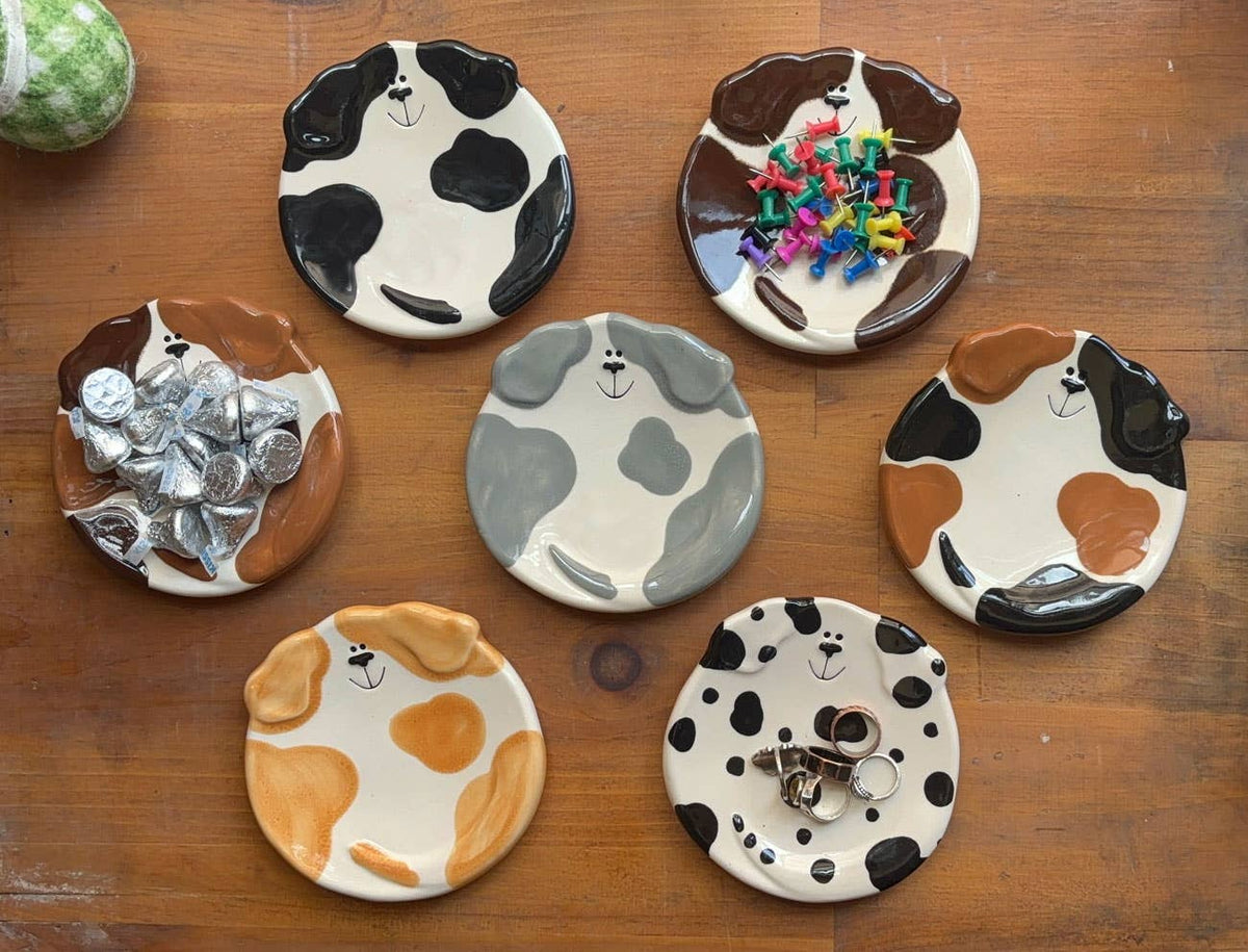 August Ceramics - 5" Ceramic Dog Dishes