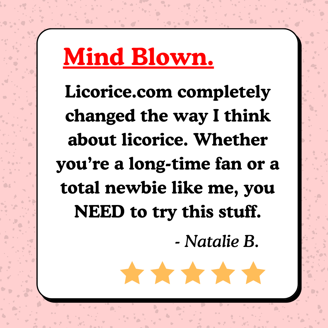 Licorice.com | Caramels.com | Taffy.com - Blue Raspberry Sour Licorice Twists - (8oz Tube)