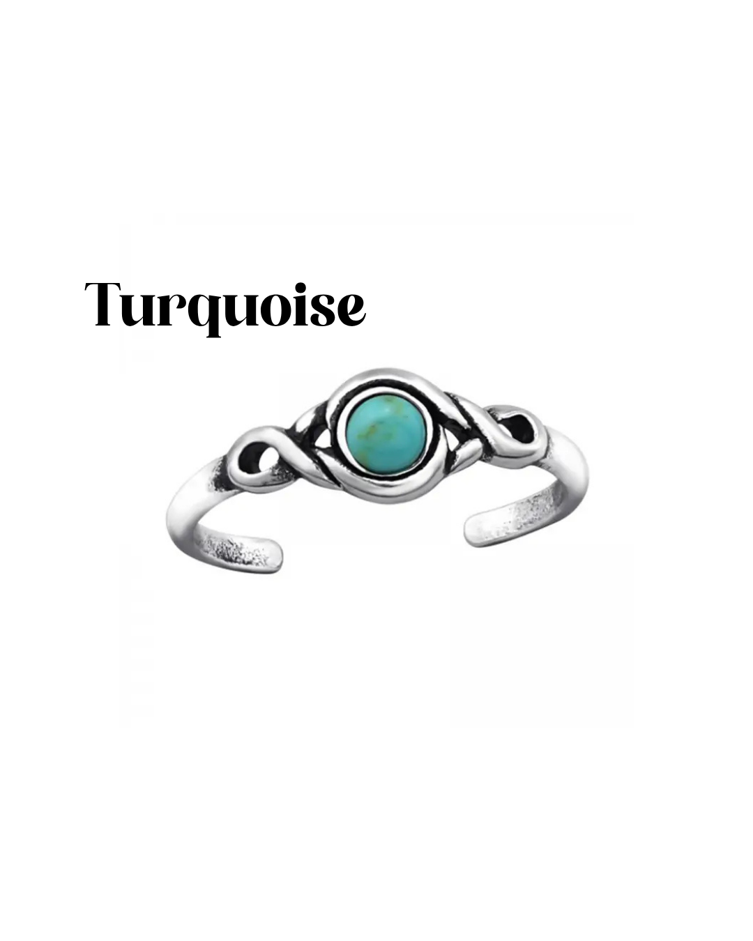 Sterling Silver Adjustable Toe Rings