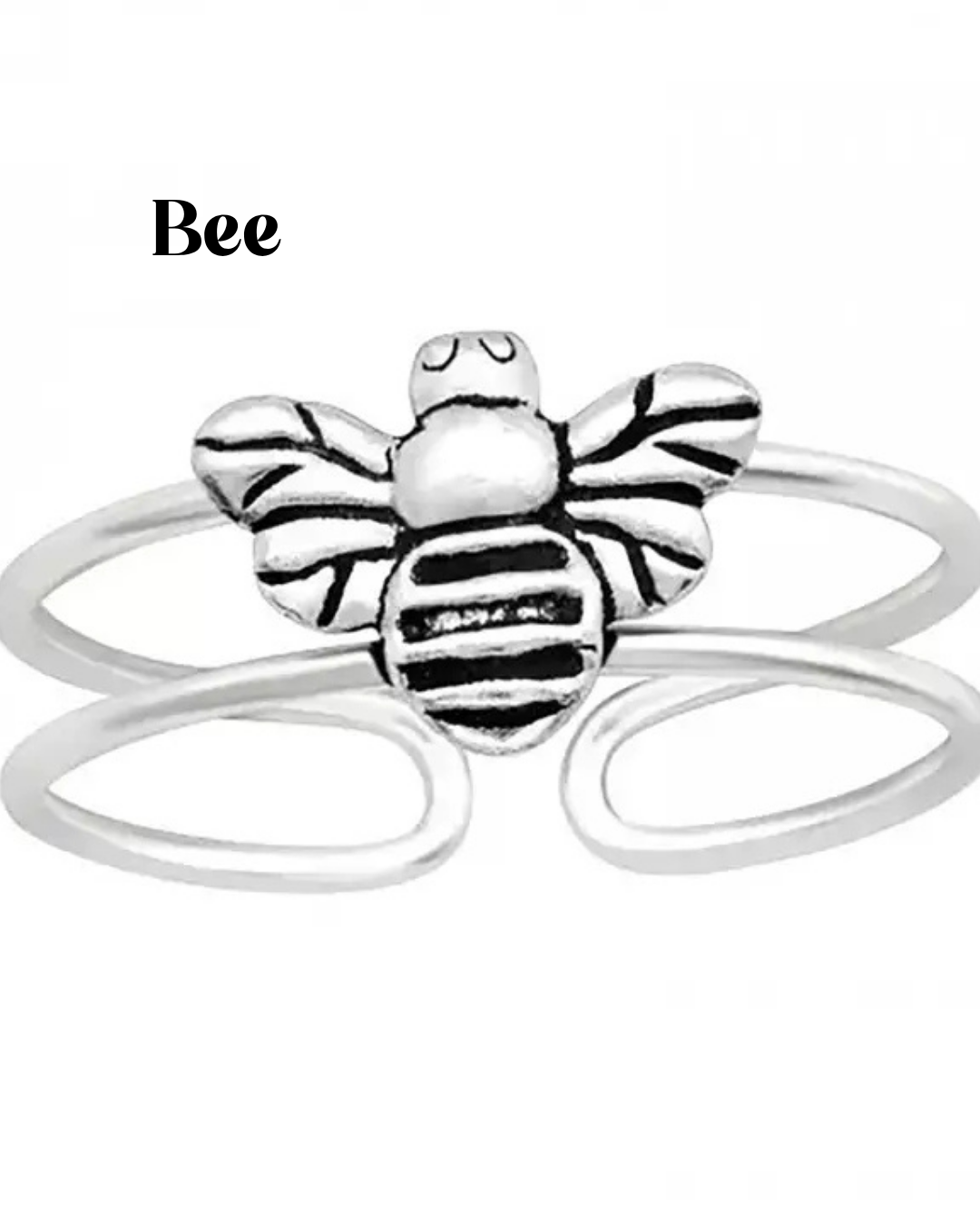 Sterling Silver Adjustable Toe Rings