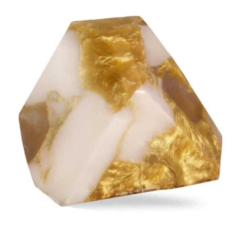 Gold in Quartz™ SoapRocklets™ • Gemstone Bath Soap • Buttermilk & Honey