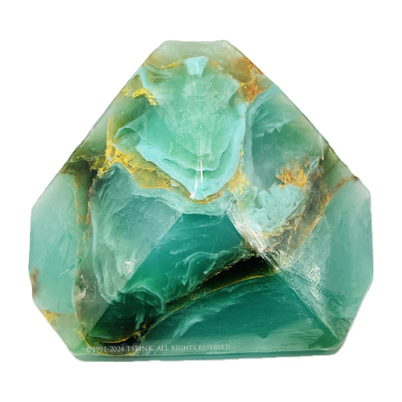 Jade™ SoapRocklets™ • Gemstone Bath Soap • Cucumber Melon Spice