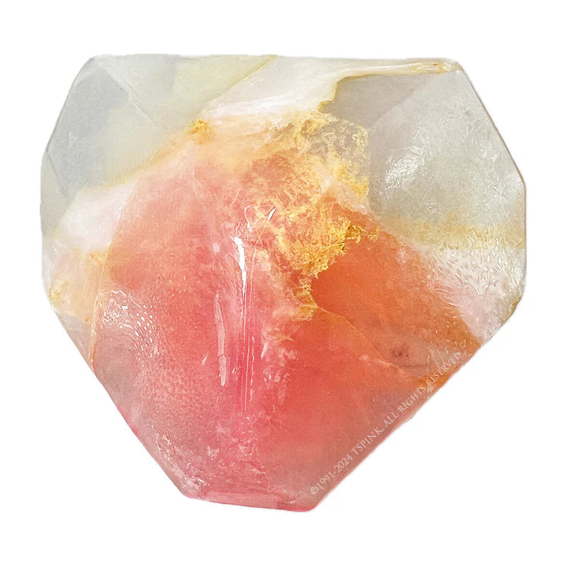 Rose Quartz™ SoapRocklets™ • Gemstone Bath Soap • Tea Rose