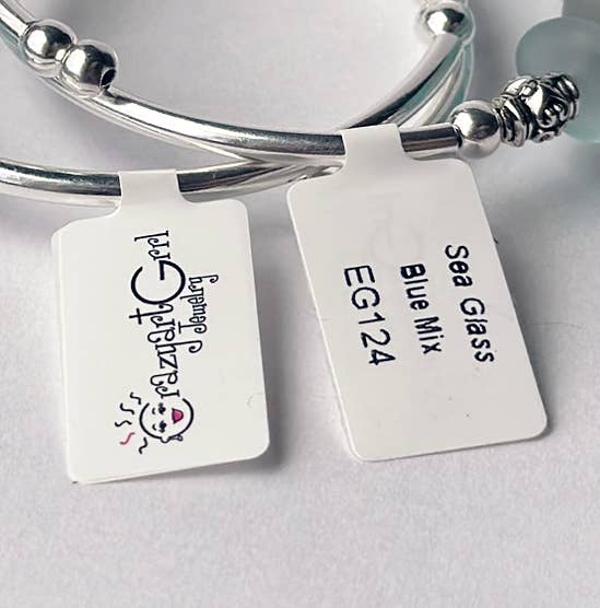 Coke Sea Glass Bracelet