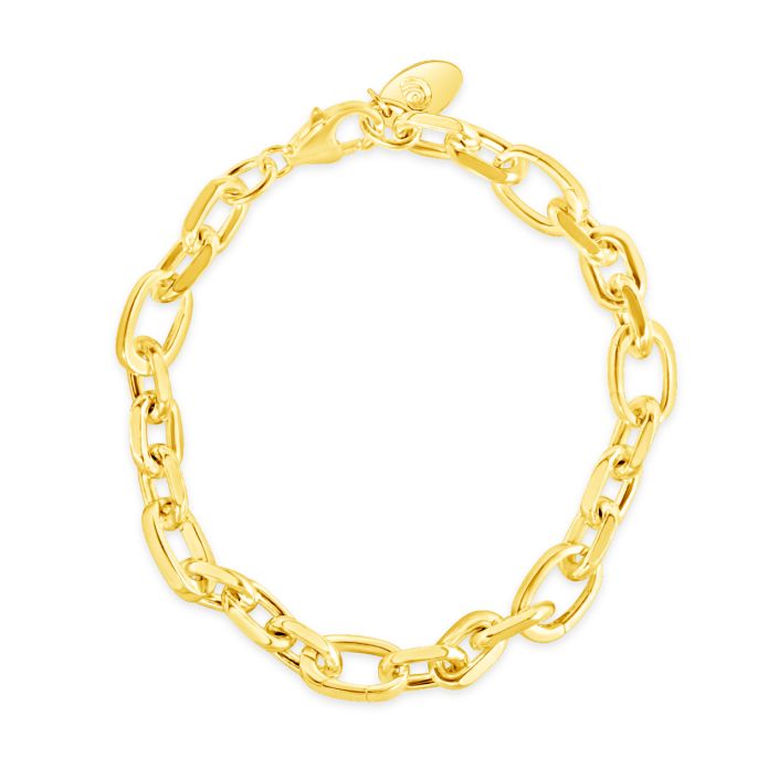 Dune Jewelry - Collectible Travel Treasures Charm Bracelet 14k Gold Vermeil