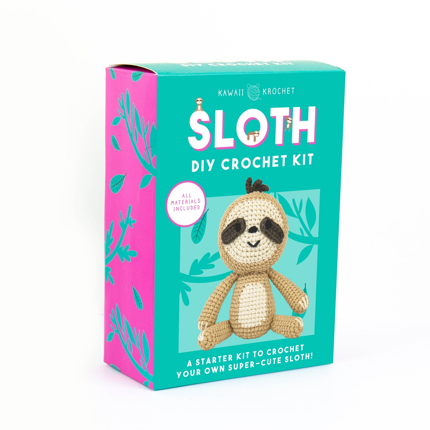 Sloth Crochet Kit