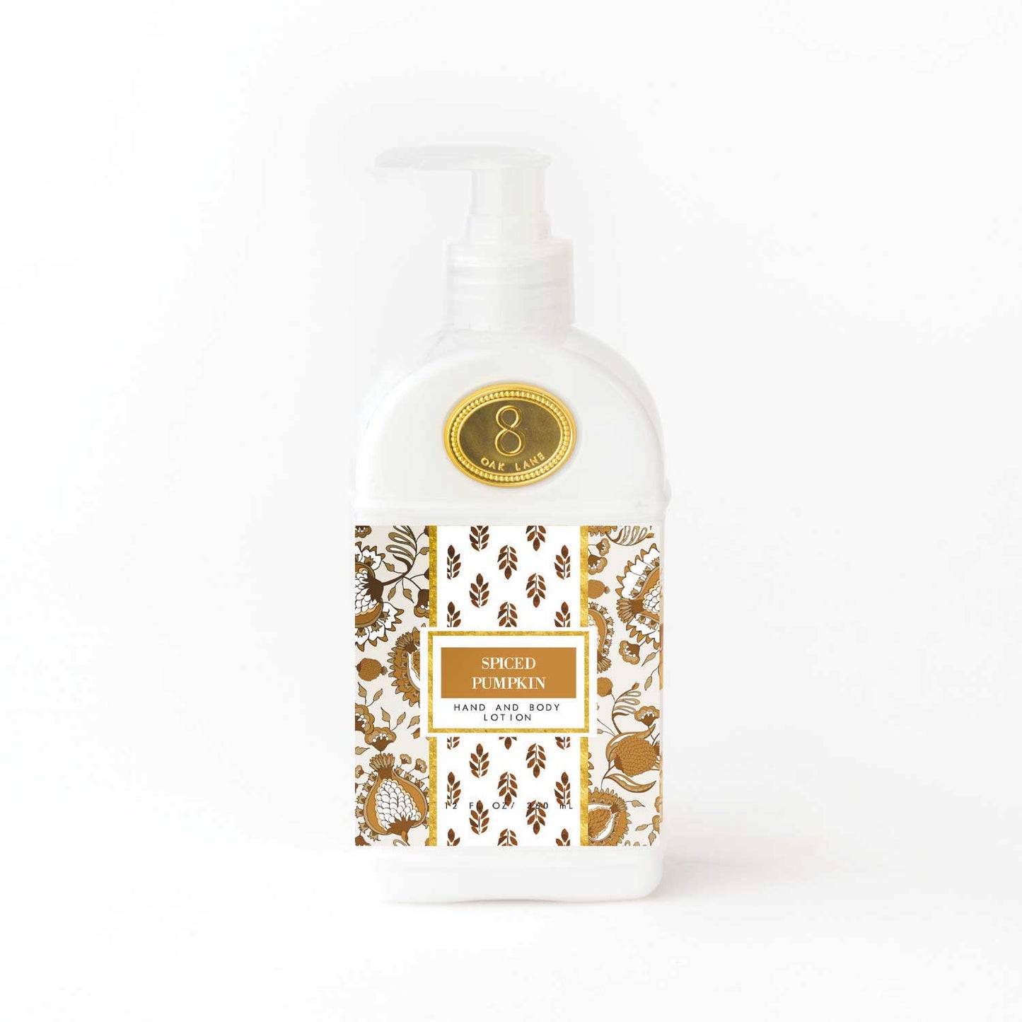8 Oak Lane - Spiced Pumpkin Hand & Body Lotion, 300ml