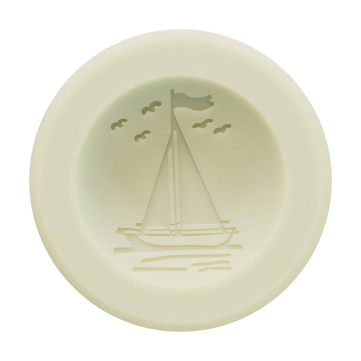 Cape Candle - Lemongrass & Citrus Scented Vessel - Sailboat