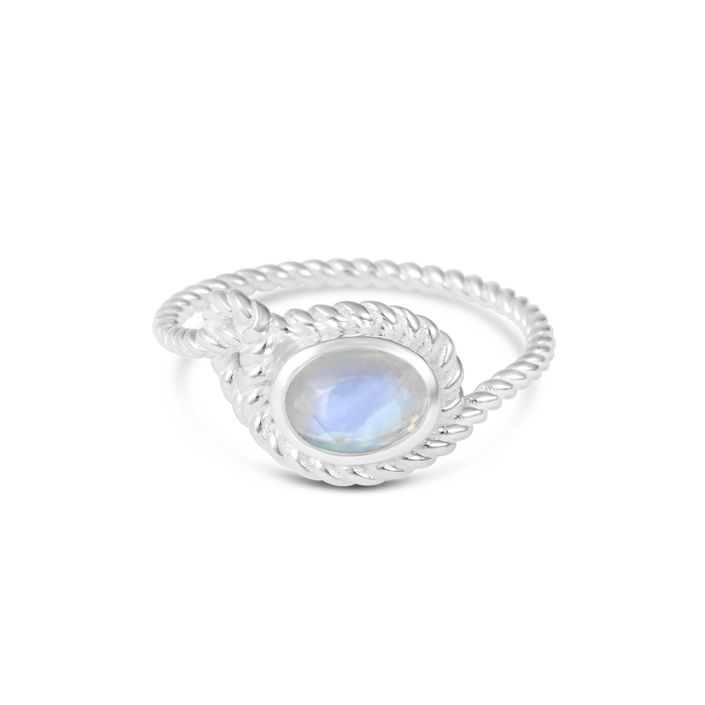 Dune Jewelry - Mariner's Moonstone Ring By Captain Kate