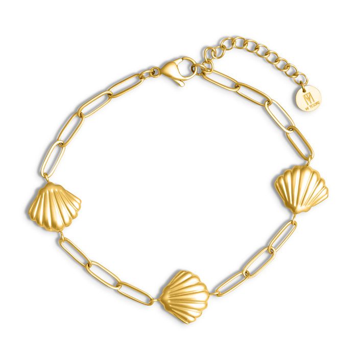 Mi Tesoro - Scallop Chain Bracelet - Gold
