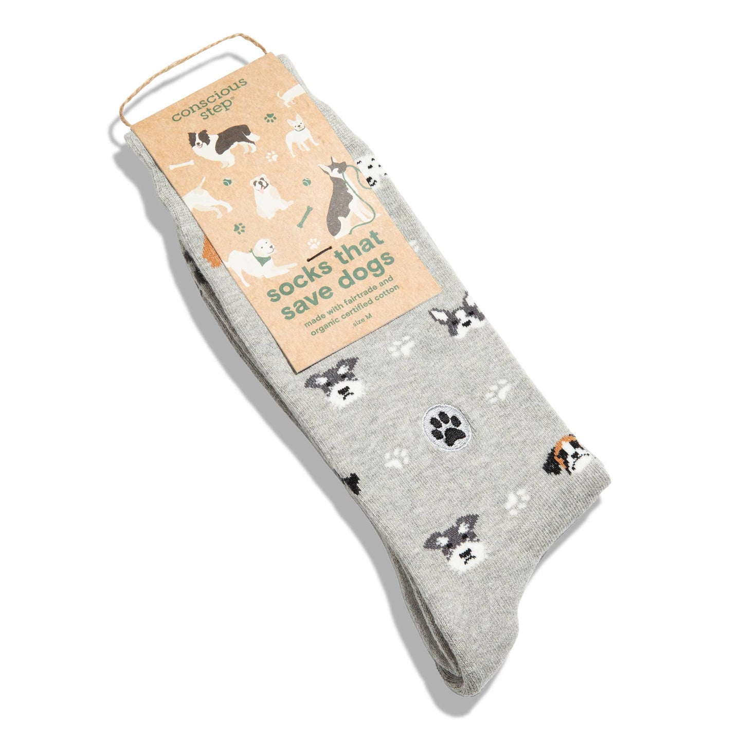 Conscious Step - Socks that Save Dogs