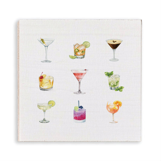 Rustic Marlin - Types Of Drink Magnet