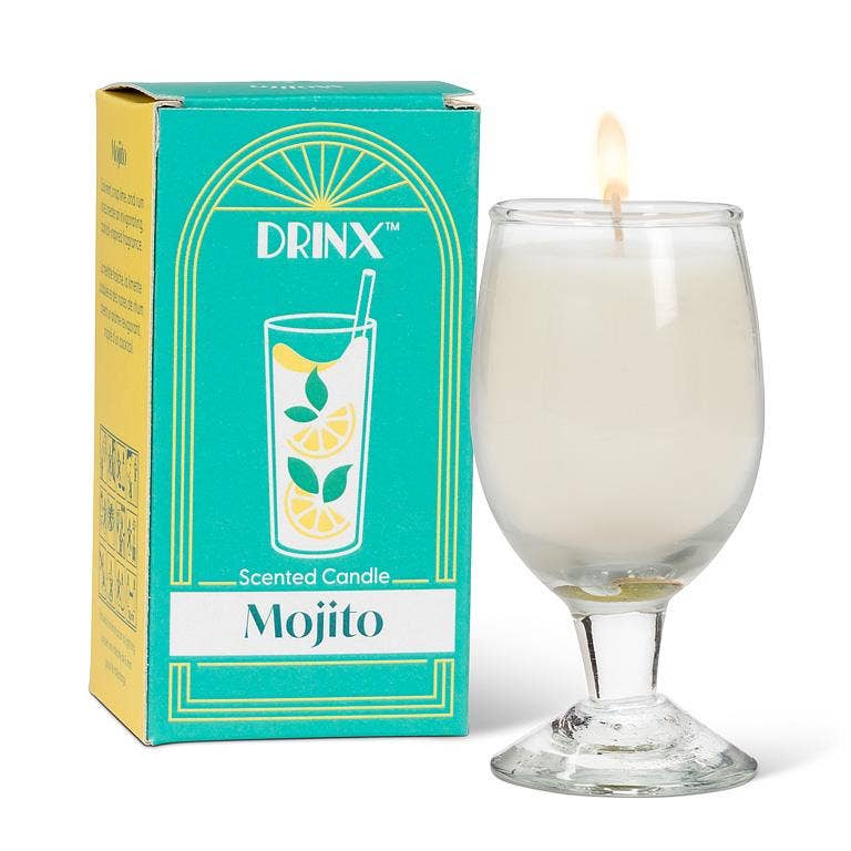 Abbott - Small Cocktail Candle-3.5"H: Gin & Tonic