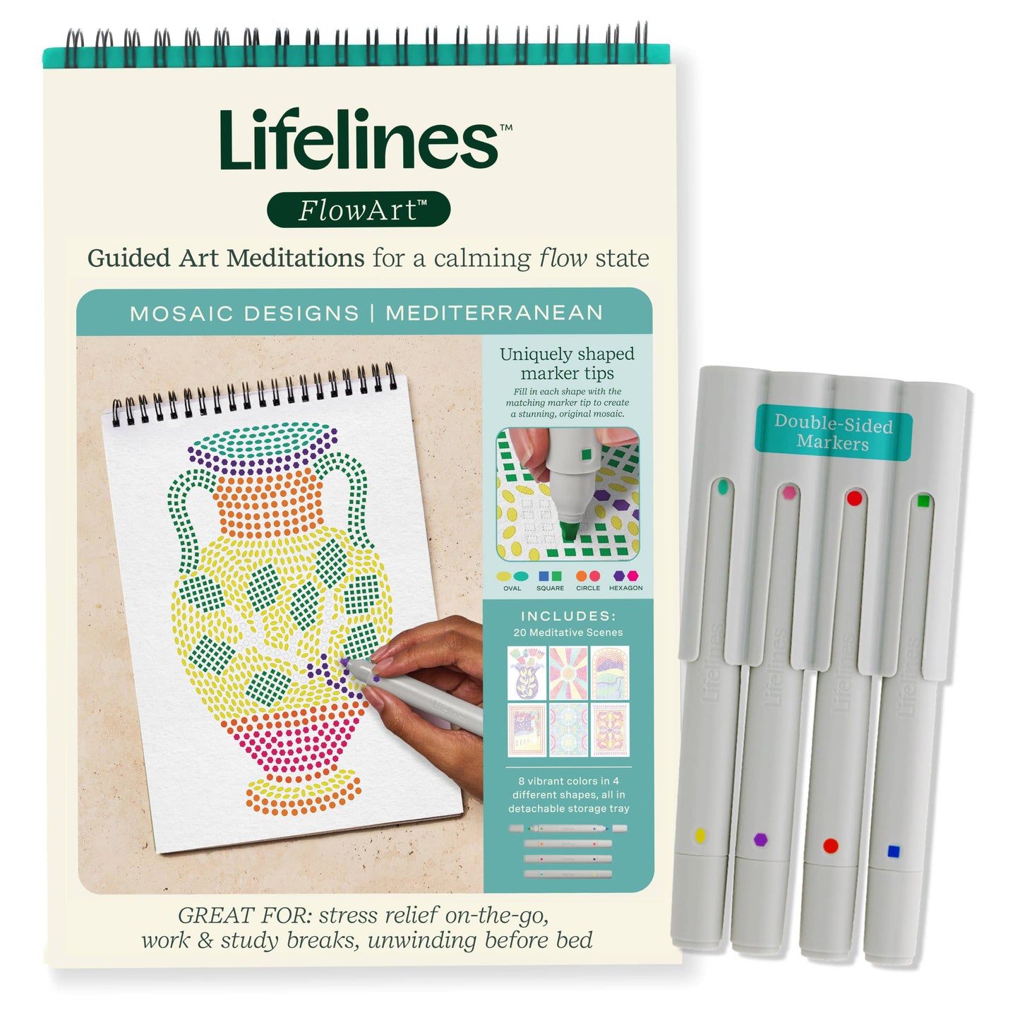 Lifelines - FlowArt - Mosaic Designs - Mediterranean