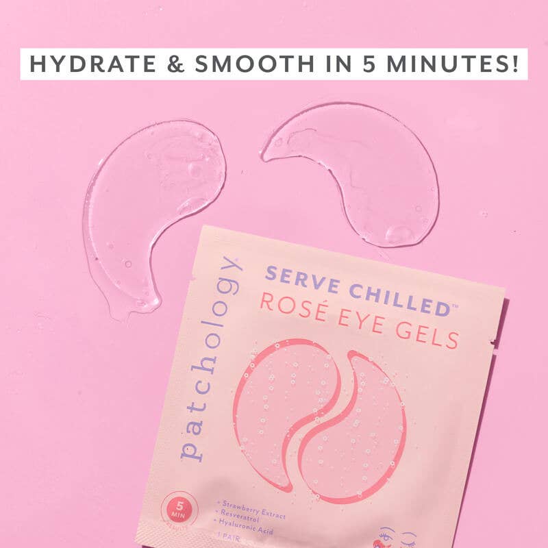 Patchology - Rosé Eye Patches: 5 Pack