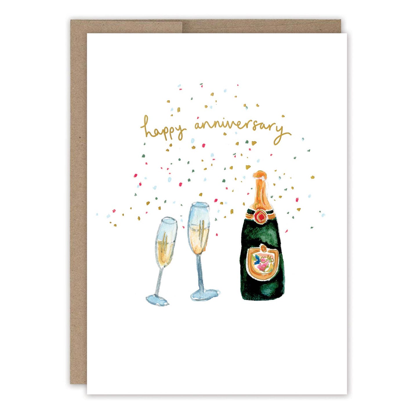 Biely & Shoaf - Champagne Anniversary Card
