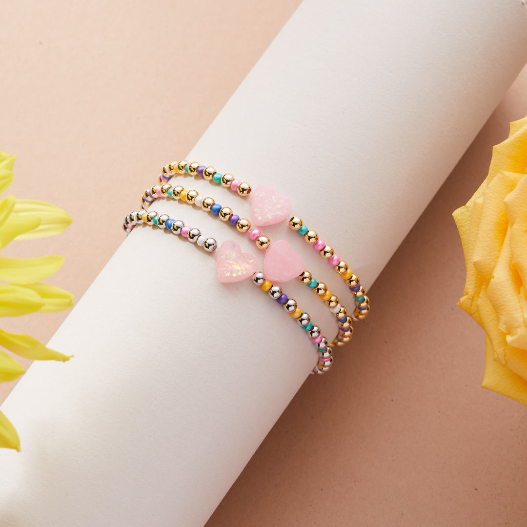 Holy Water Bracelet - HOLY WATER UNCONDITIONAL LOVE BRACELET IN OMBRE: Stainless Steel