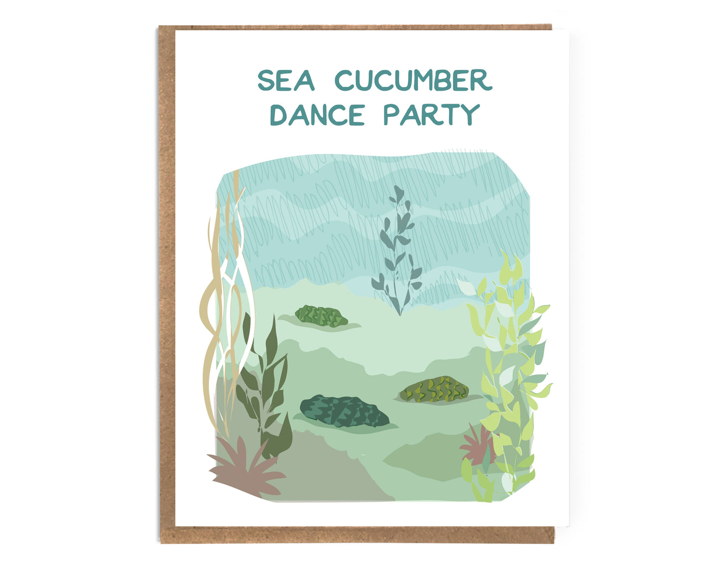 A Zillion Dollars - Sea Cucumber Dance Party; Funny Birthday Card; Smart Fun Com