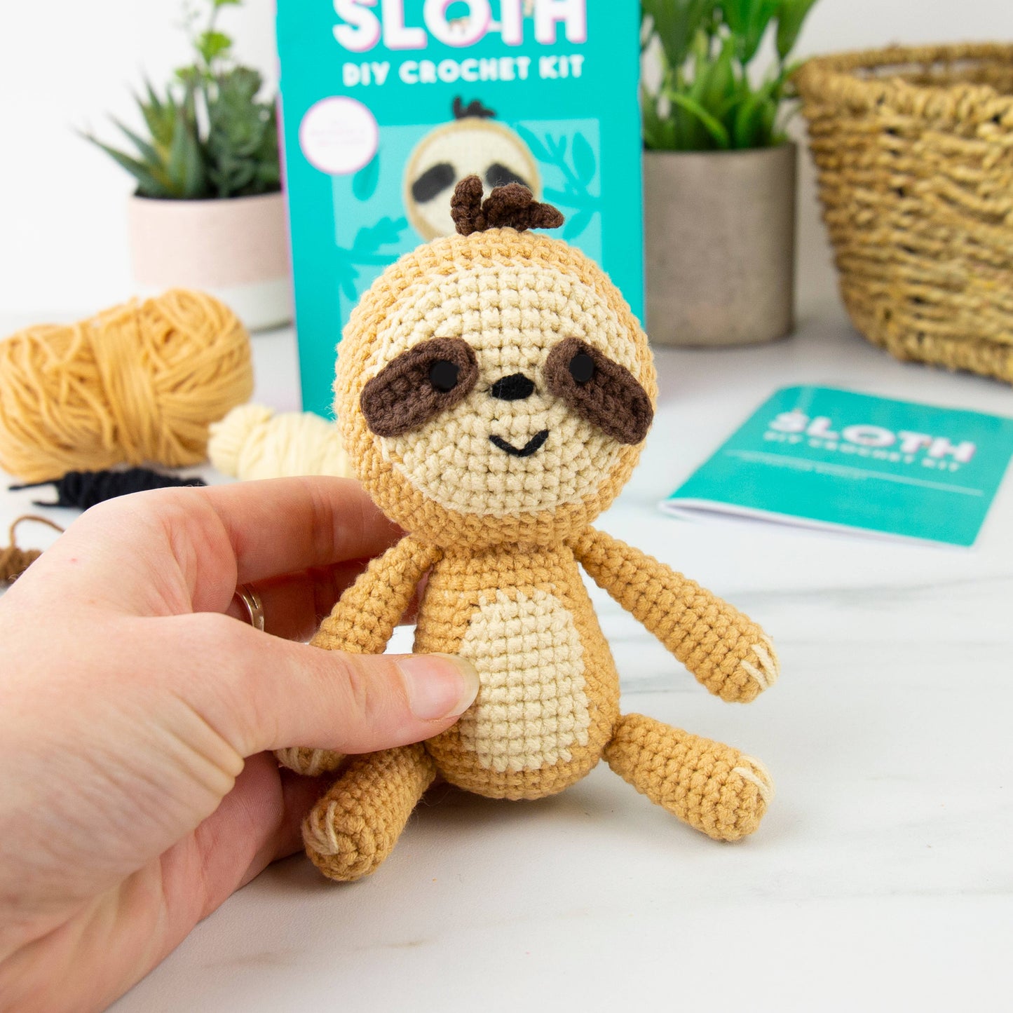 Sloth Crochet Kit
