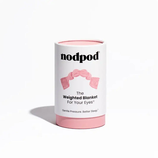 nodpod - Blush Weighted Sleep Mask