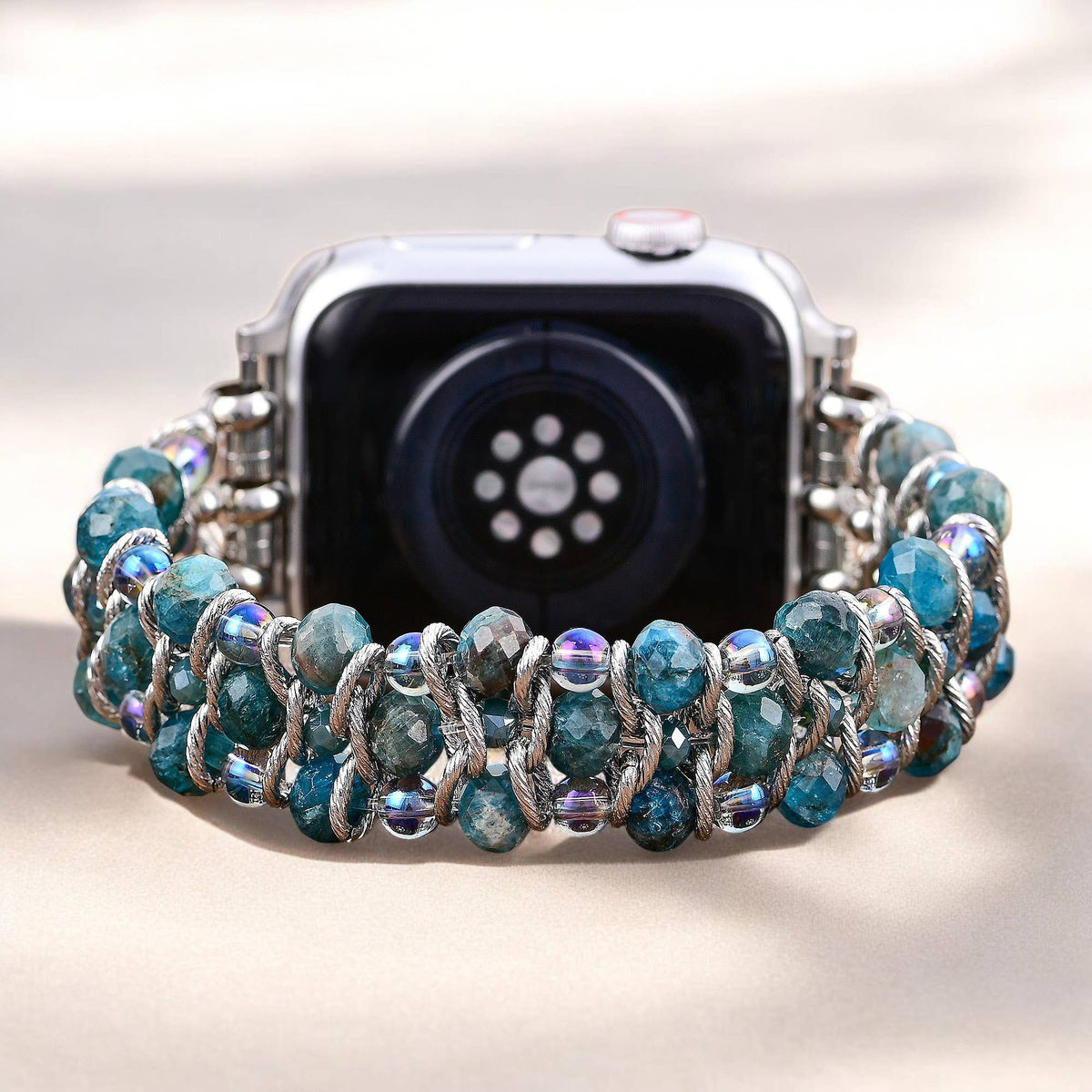 Cape Diablo - Apatite Azure Braided Apple Watch Strap