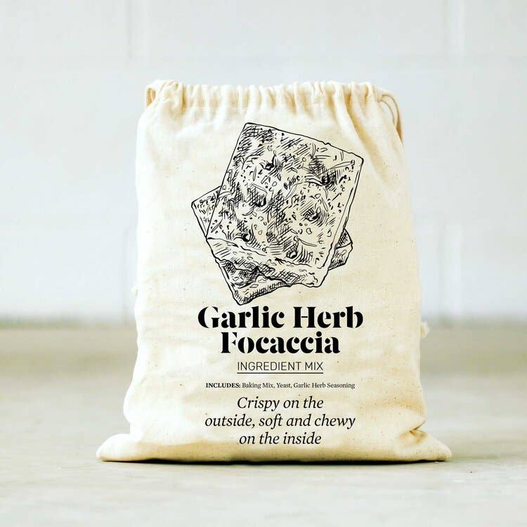 FarmSteady - Garlic Herb Focaccia Baking Mix