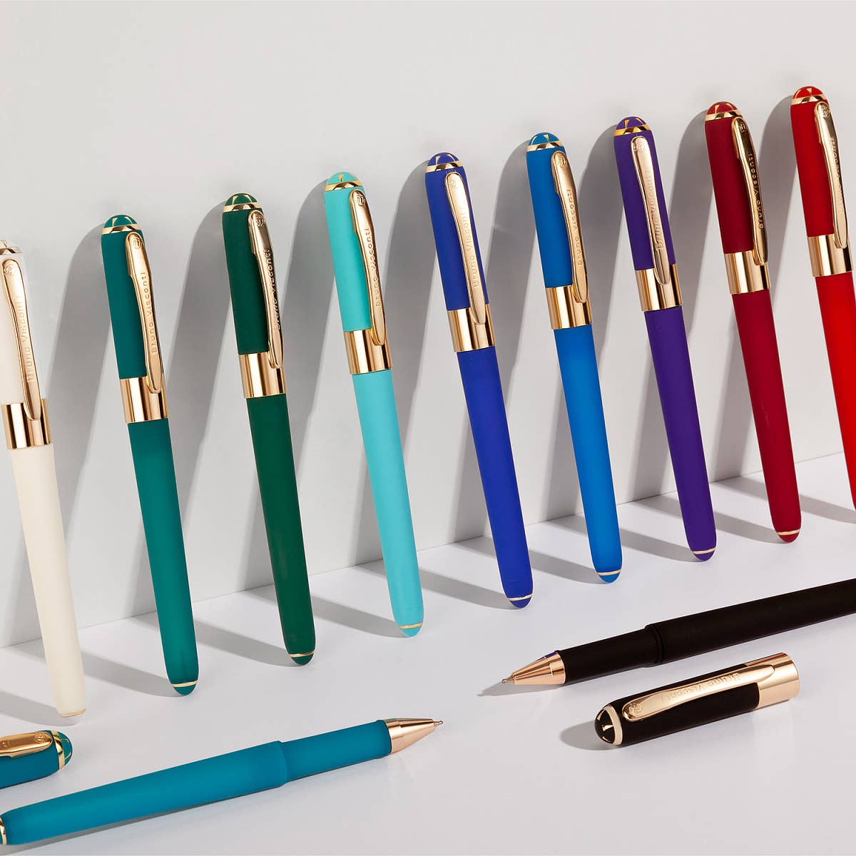 BV by Bruno Visconti - 3 Piece Gift Set Greens and Flowers 2 Notebooks + Monaco Pen