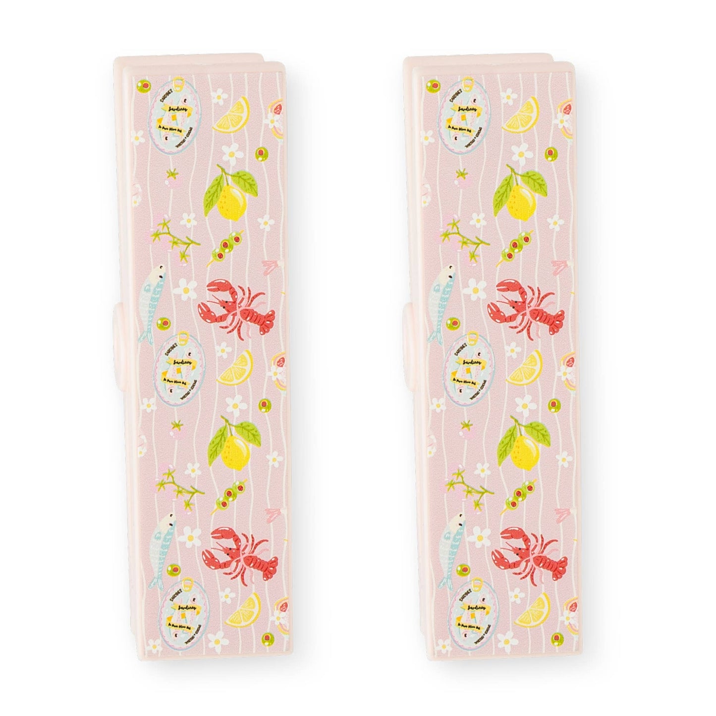 Core Home - 2pk Beach Towel Clips - Coastal Summer