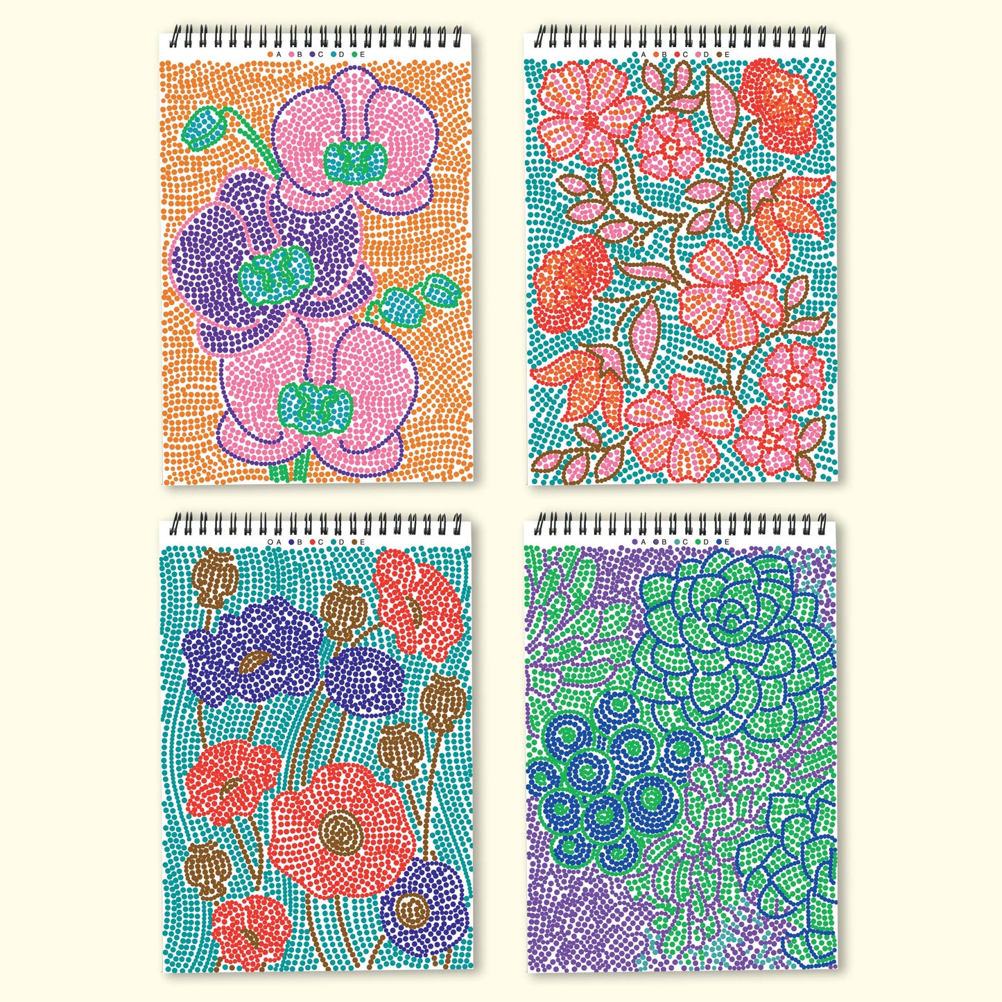 Lifelines - FlowArt -Dot by Letter- Botanicals