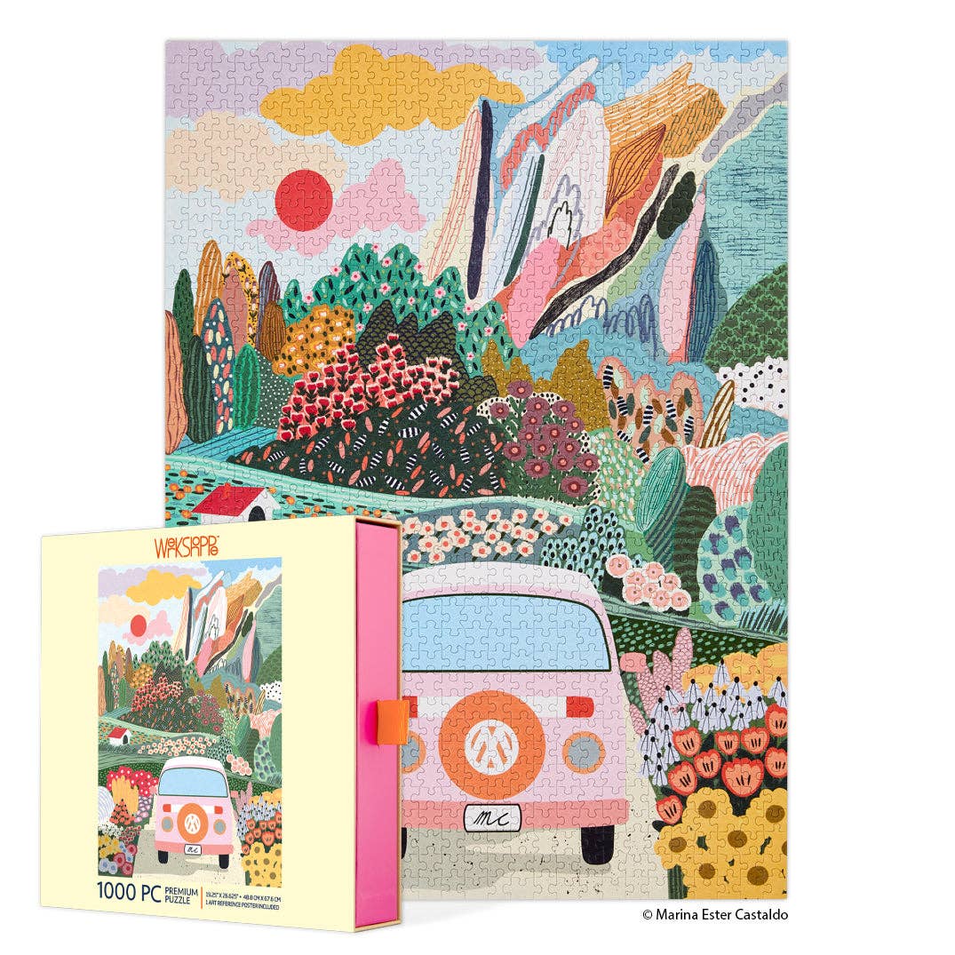 WerkShoppe - Road Trip 1000 Piece Puzzle