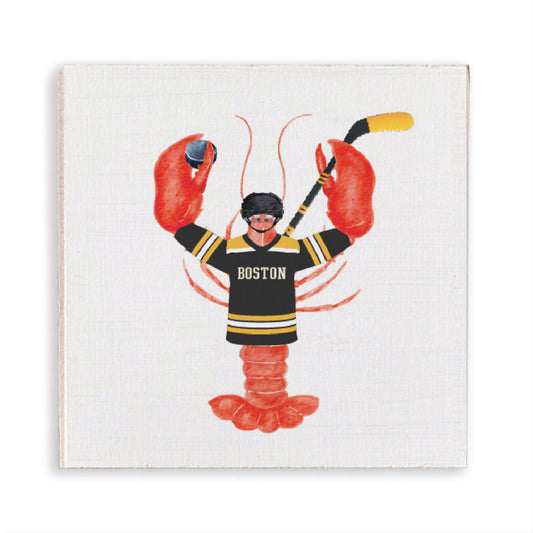 Rustic Marlin - Boston Black Gold Lobster Magnet