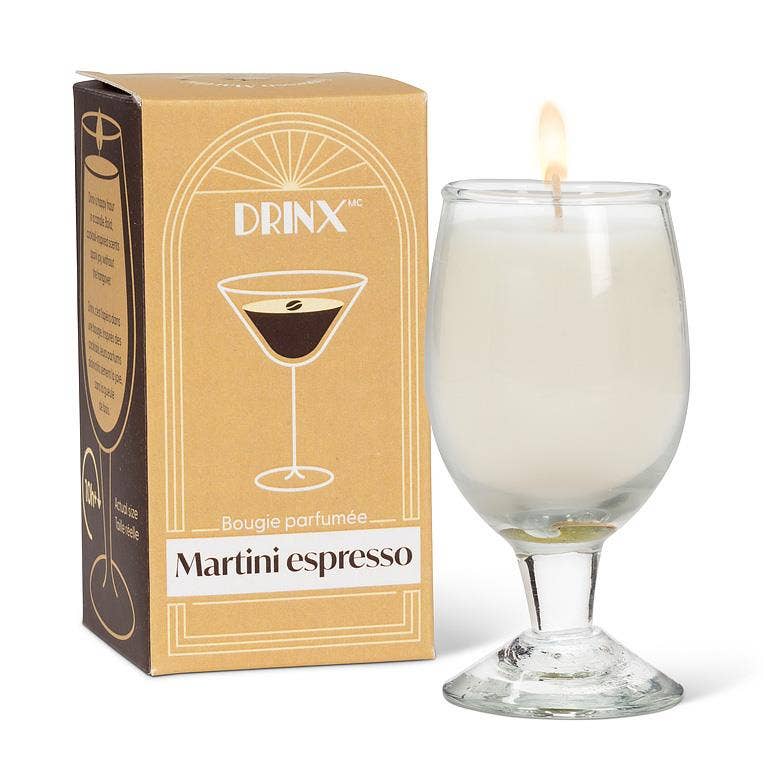 Abbott - Small Cocktail Candle-3.5"H: Gin & Tonic
