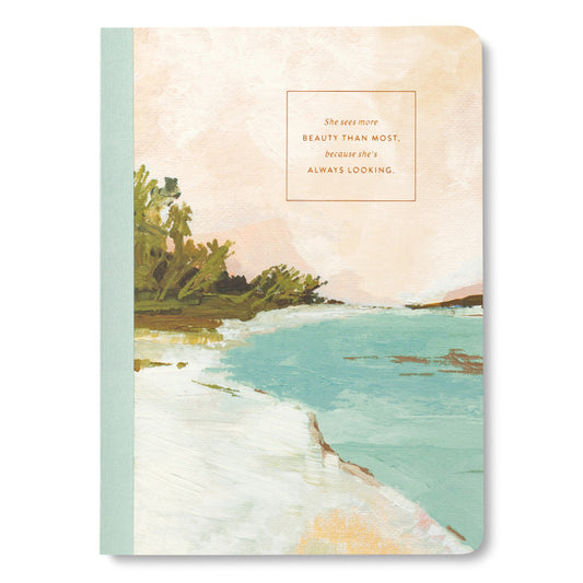 Compendium - Composition Notebook - See Sees More Beauty than Most