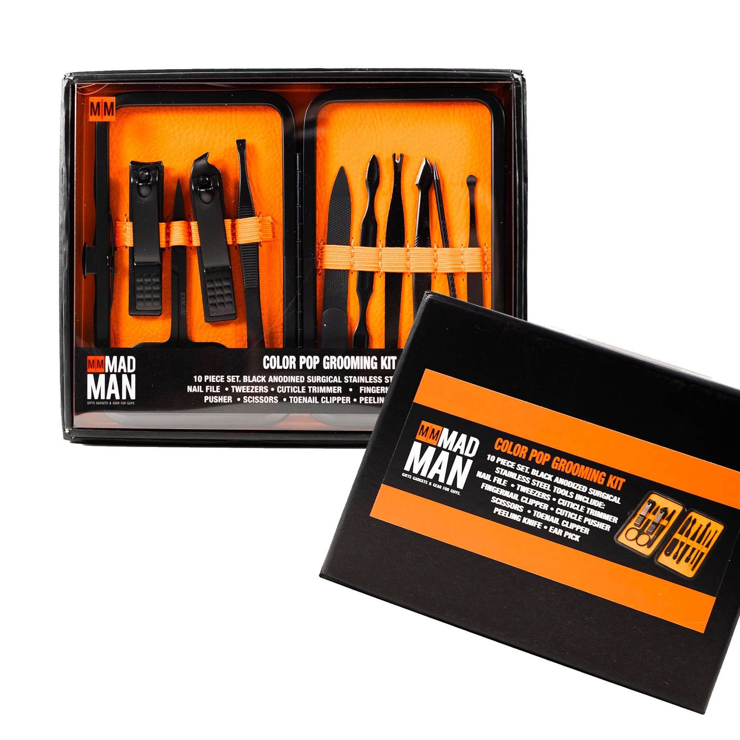 Color Pop Grooming Kit: Orange