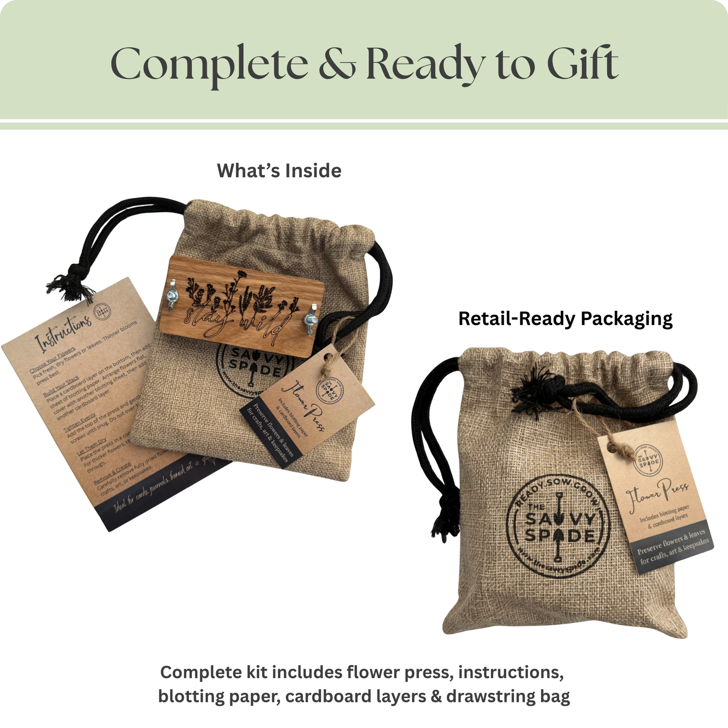 *Preorder* Mini Flower Press Kit