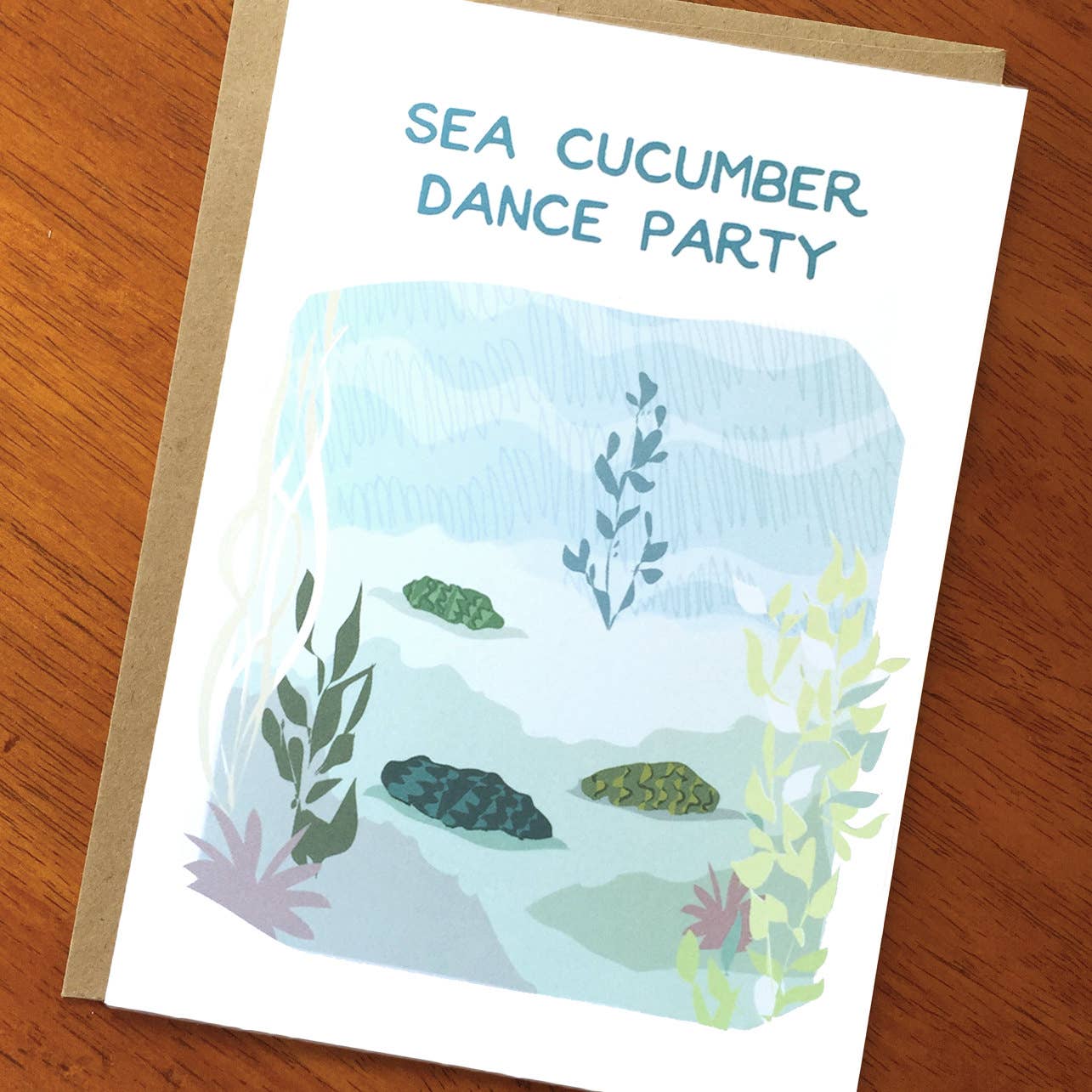 A Zillion Dollars - Sea Cucumber Dance Party; Funny Birthday Card; Smart Fun Com