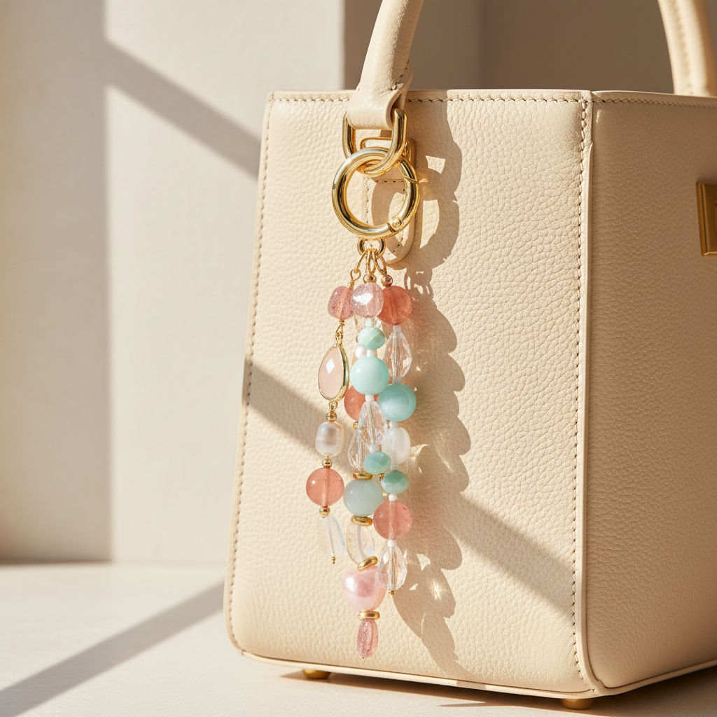 Cape Diablo - Rose Quartz Harmony Bag Charm