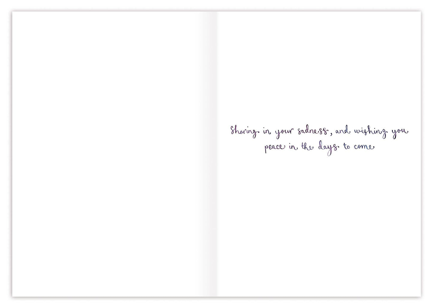 Biely & Shoaf - Cornflowers Sending Love Sympathy Card