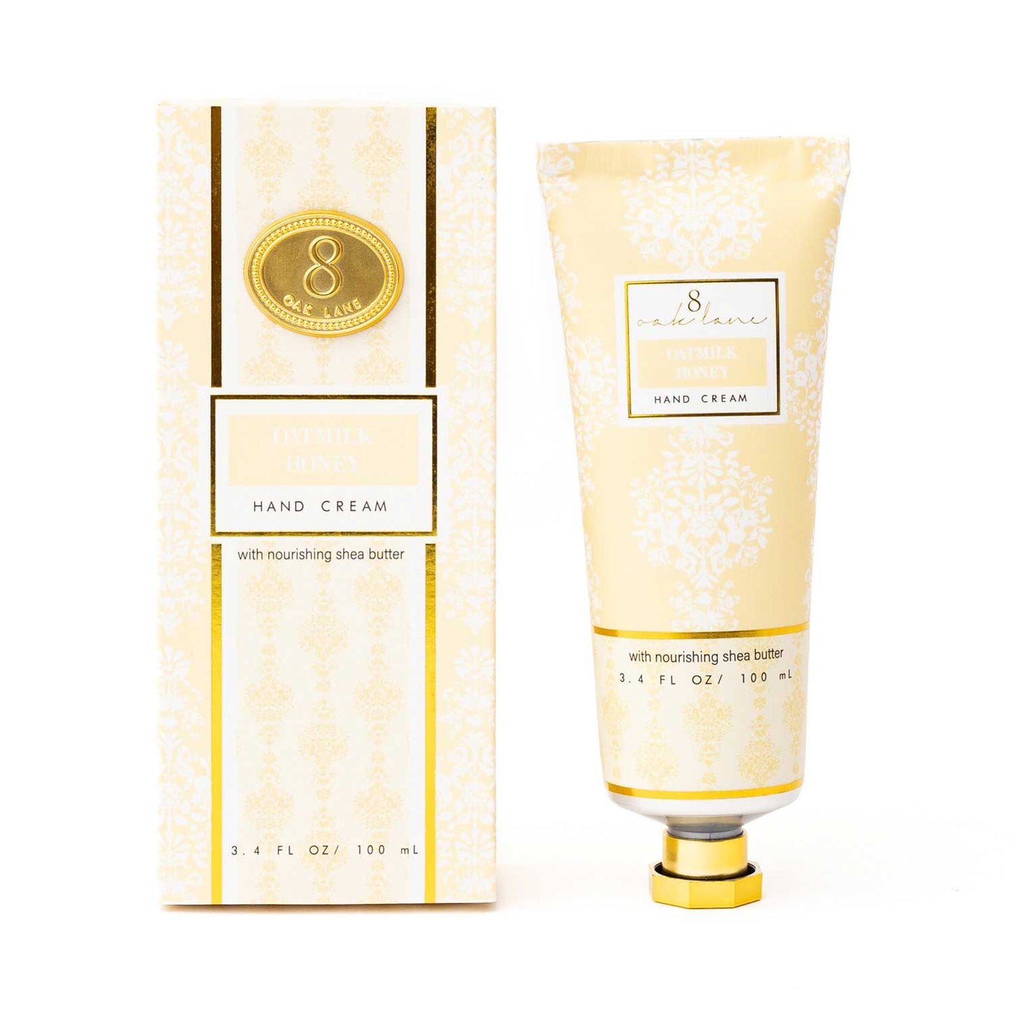 8 Oak Lane - Oatmilk Honey 100ml Boxed Hand Cream