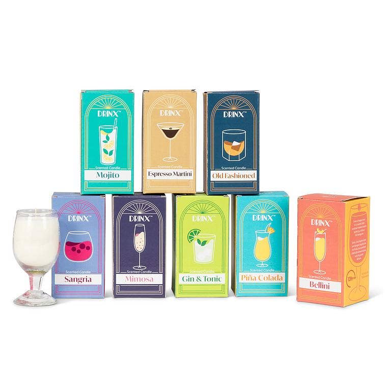 Abbott - Small Cocktail Candle-3.5"H: Bellini